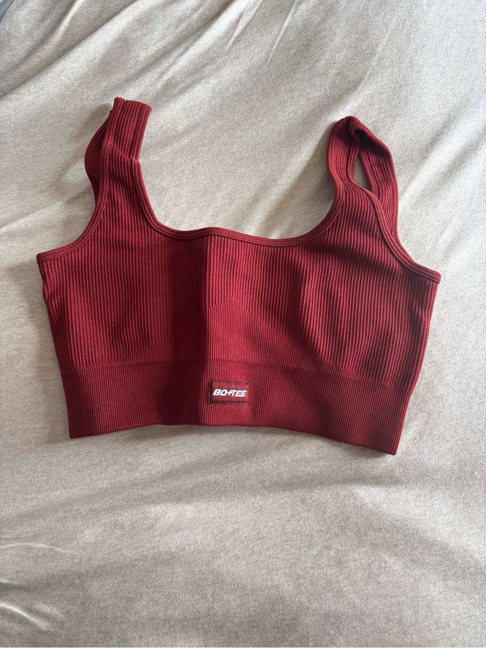 BO+TEE Ribbed Crop Top and Leggings